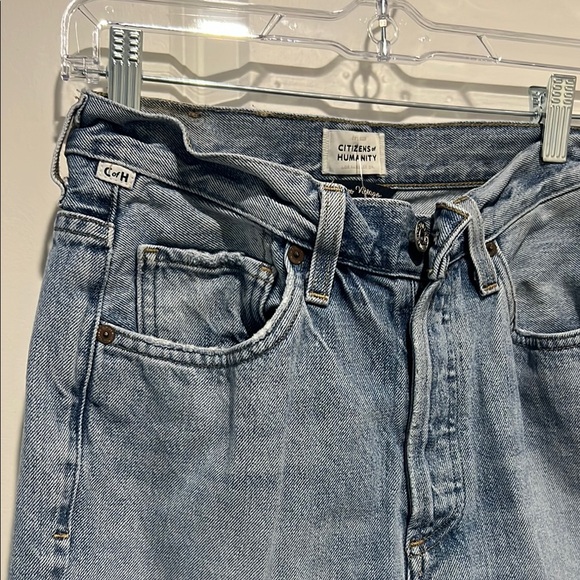 Citizens Of Humanity Blue Straight Jeans Classic Style - Picture 11 of 11